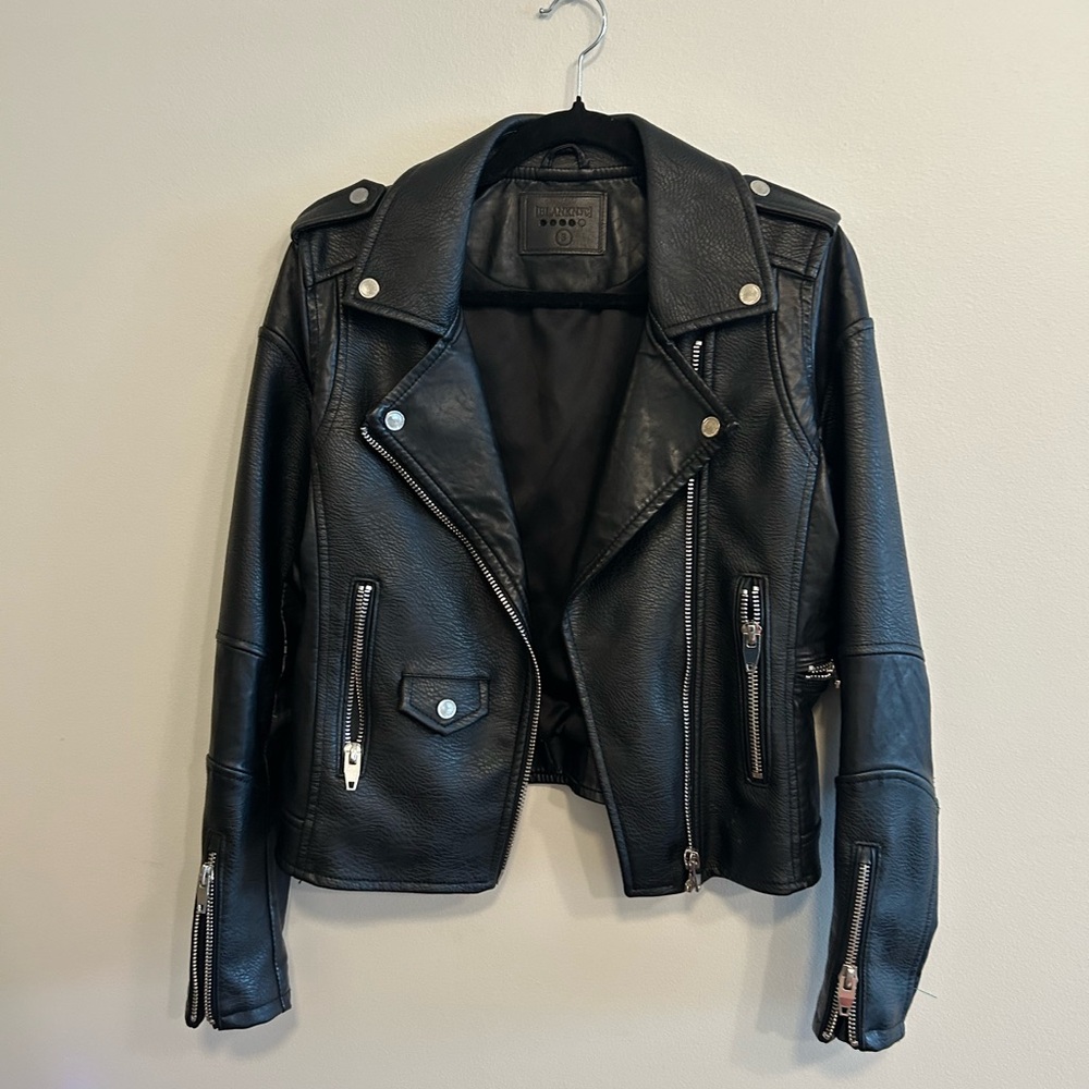 Blank NYC Faux Leather Moto Jacket